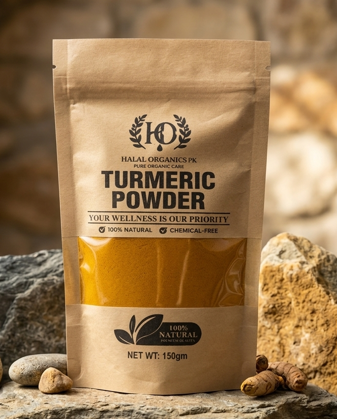 Premium Organic Turmeric Powder – 100% Pure & Chemical-Free