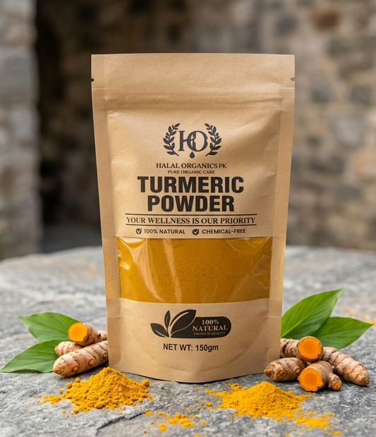 Premium Organic Turmeric Powder  – 100% Pure &amp; Chemical-Free
